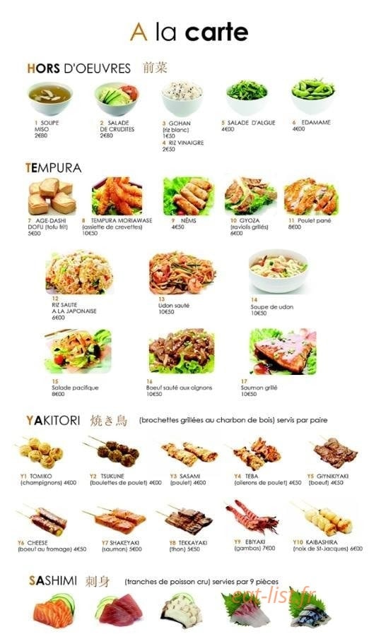 Sunshine — carte page 1
