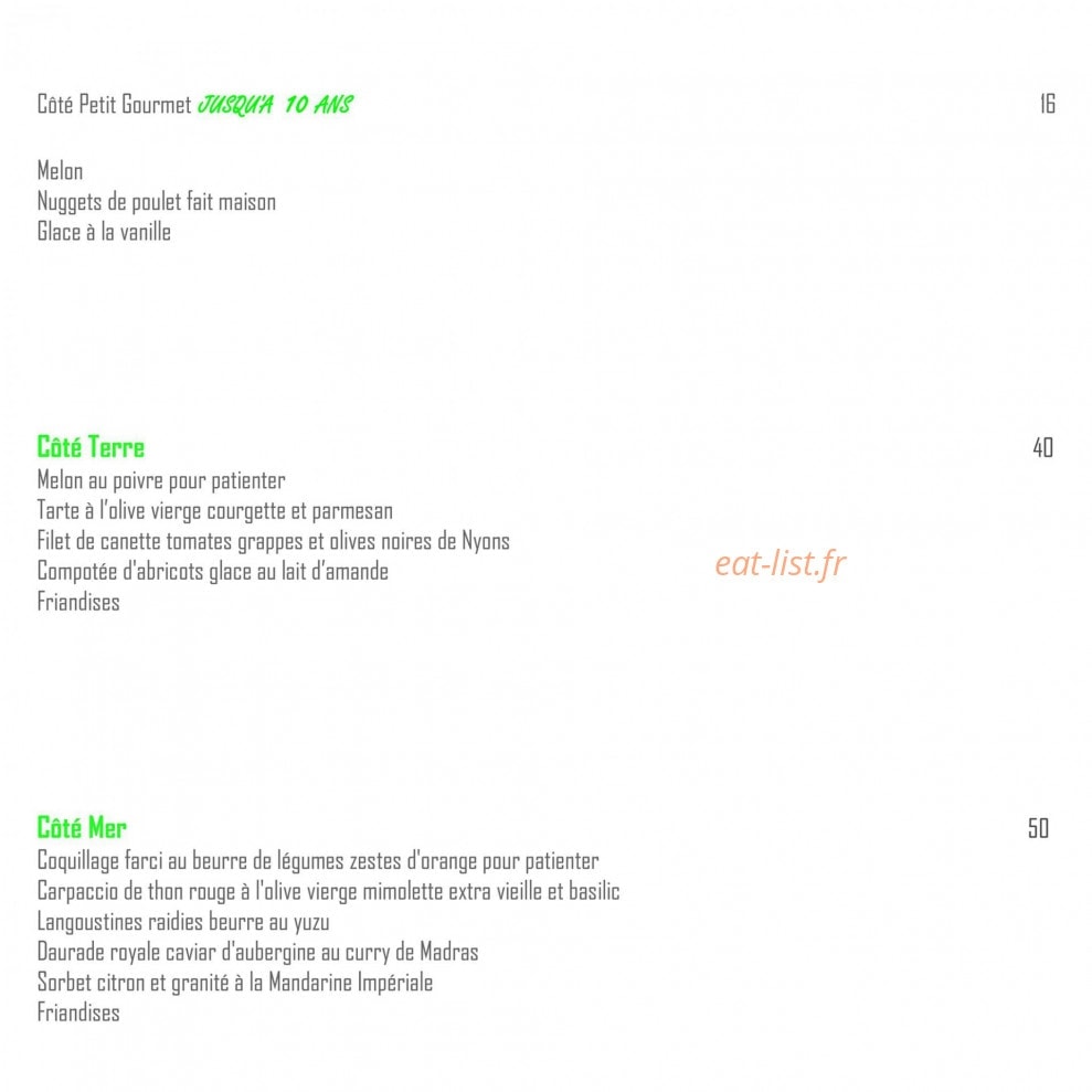 Restaurant Dimofski — carte page 3