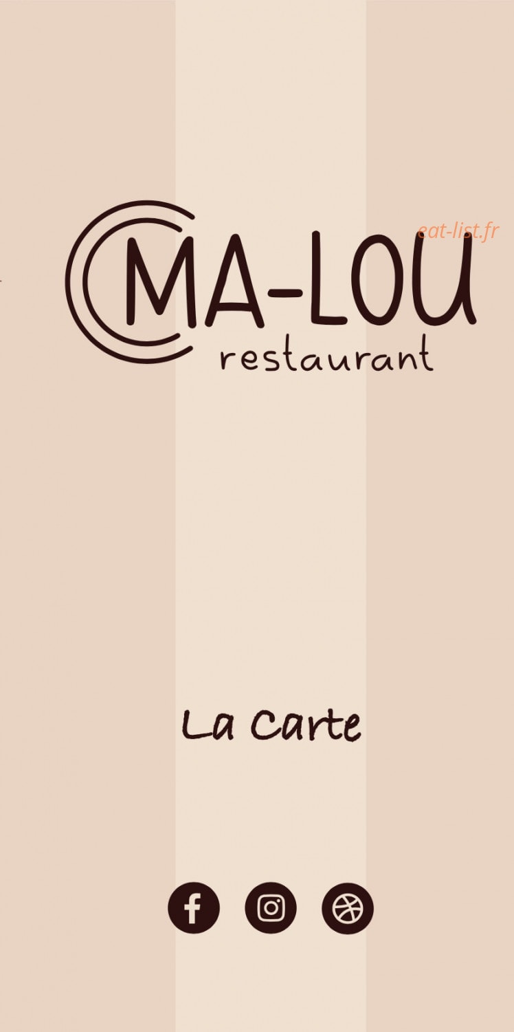 Le Ma-Lou — carte page 1