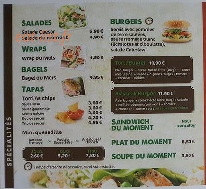 Tortias — carte page 1