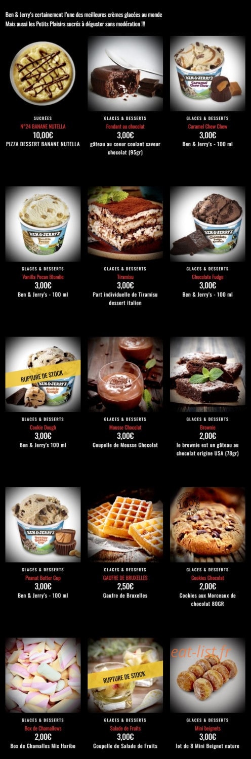 All Pizza & Pasta — carte page 11