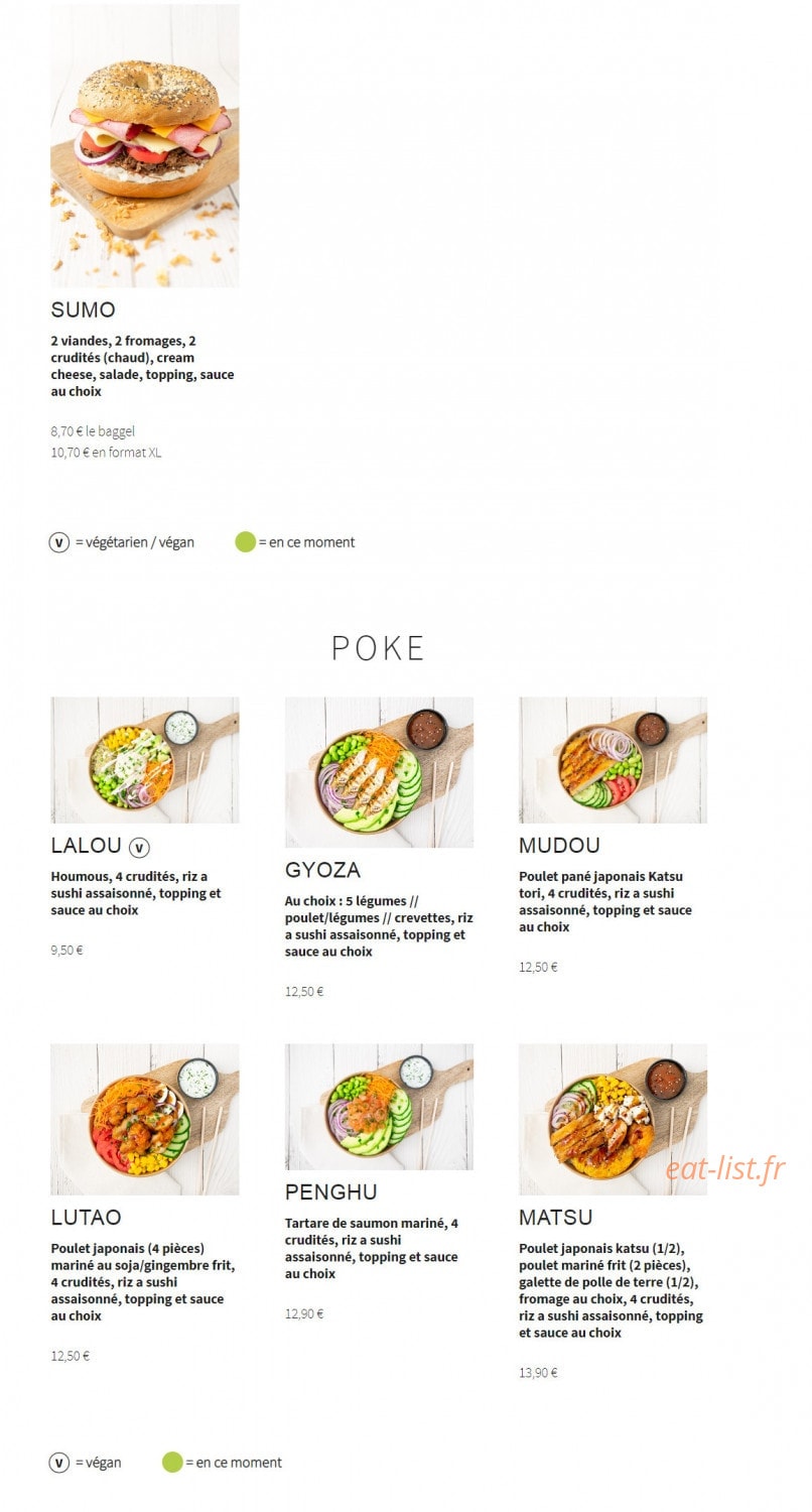 Yumity — carte page 2
