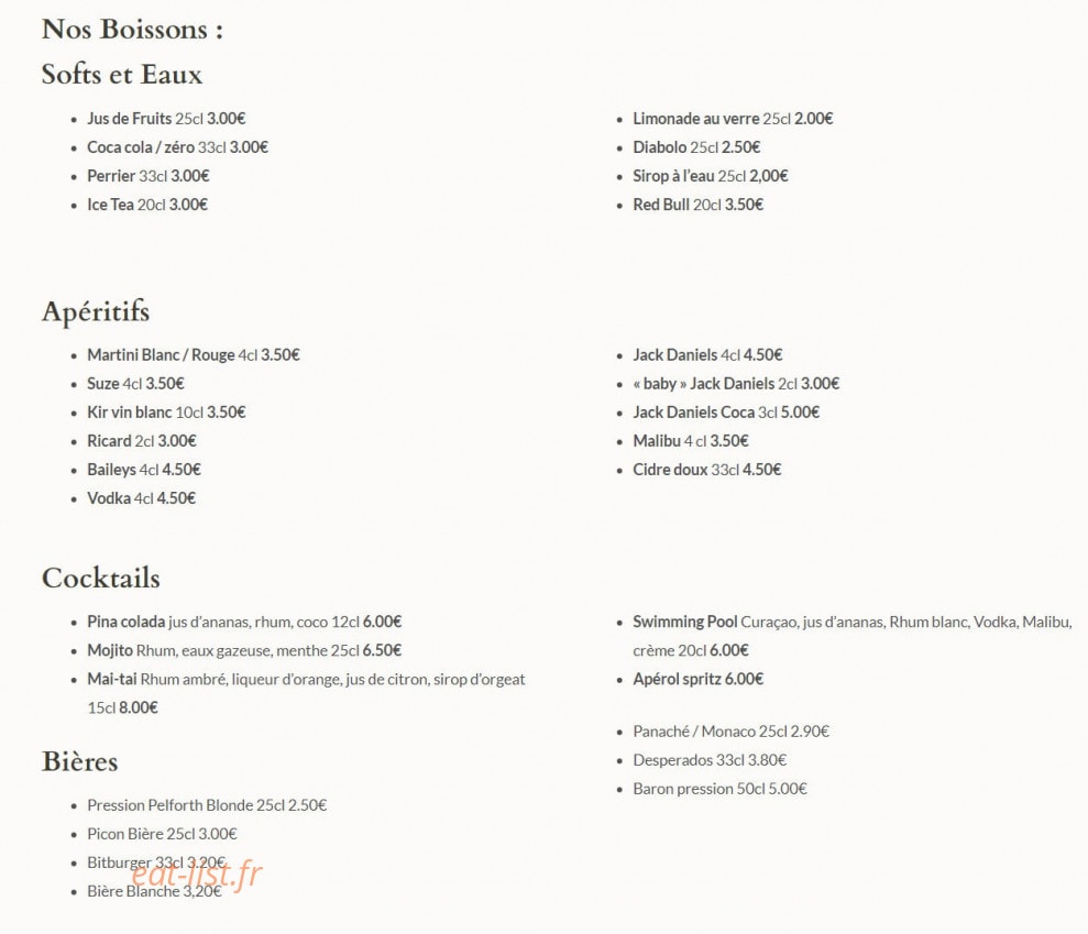 Le Six — carte page 5