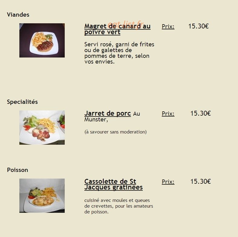 Le Ranch — carte page 2