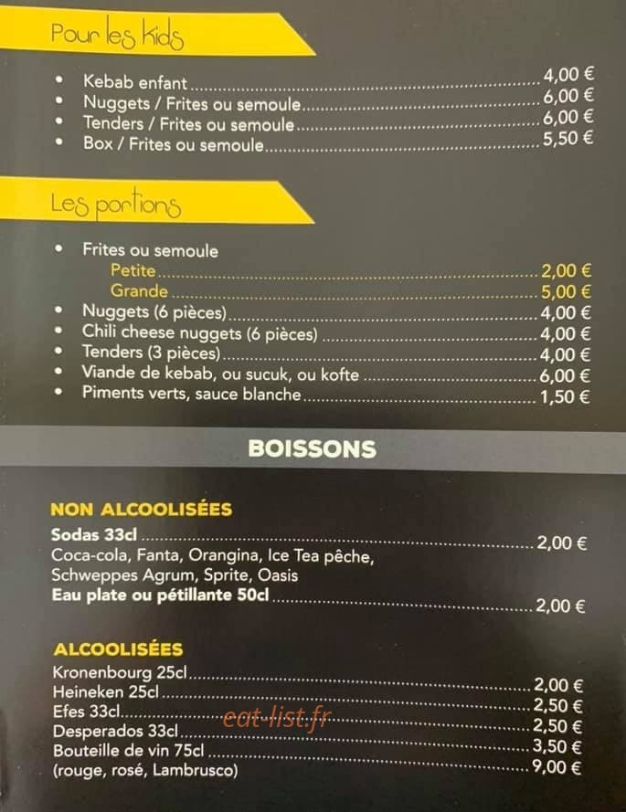 El Paradiso — carte page 2
