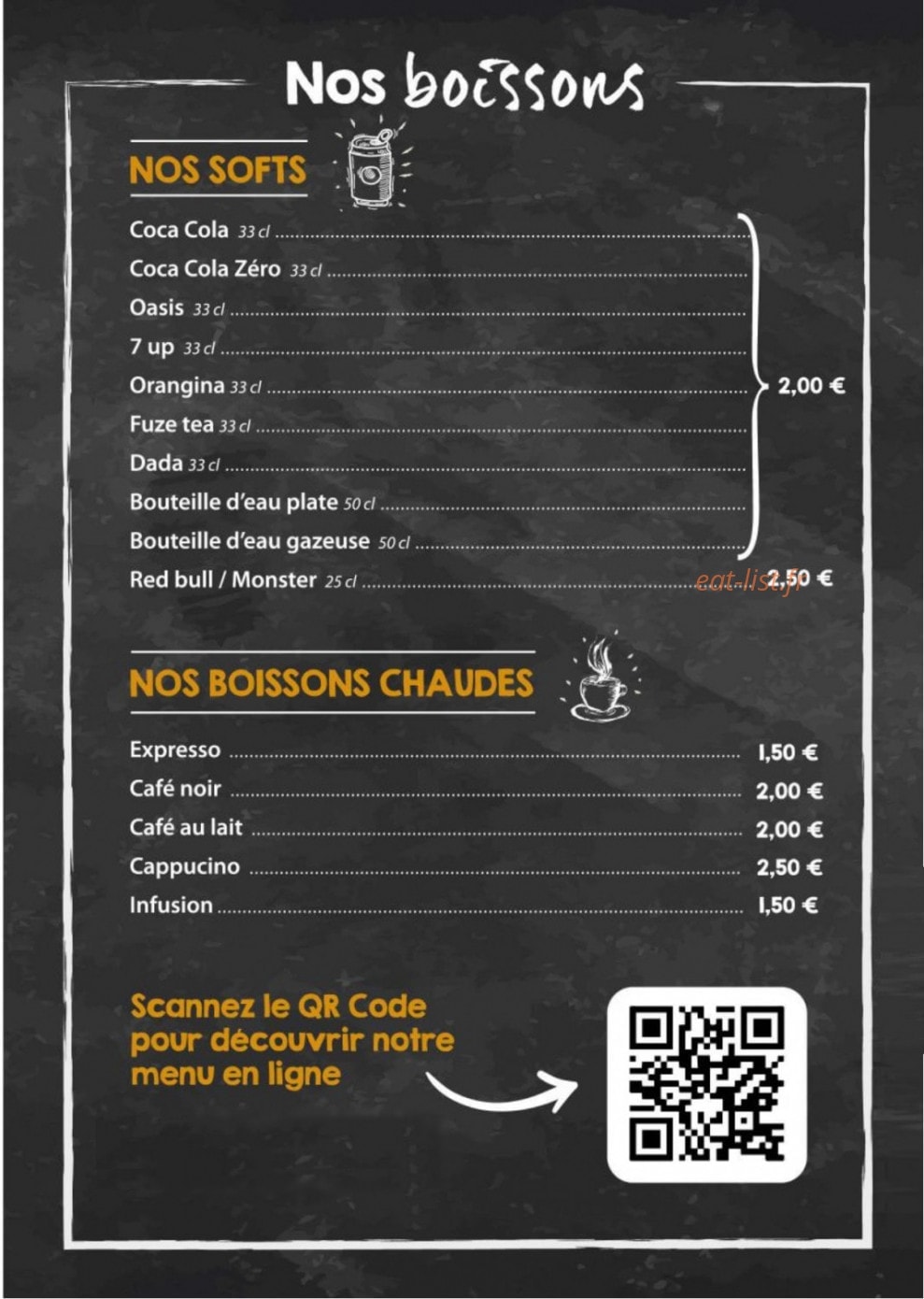 Snack chez Johanna — carte page 4