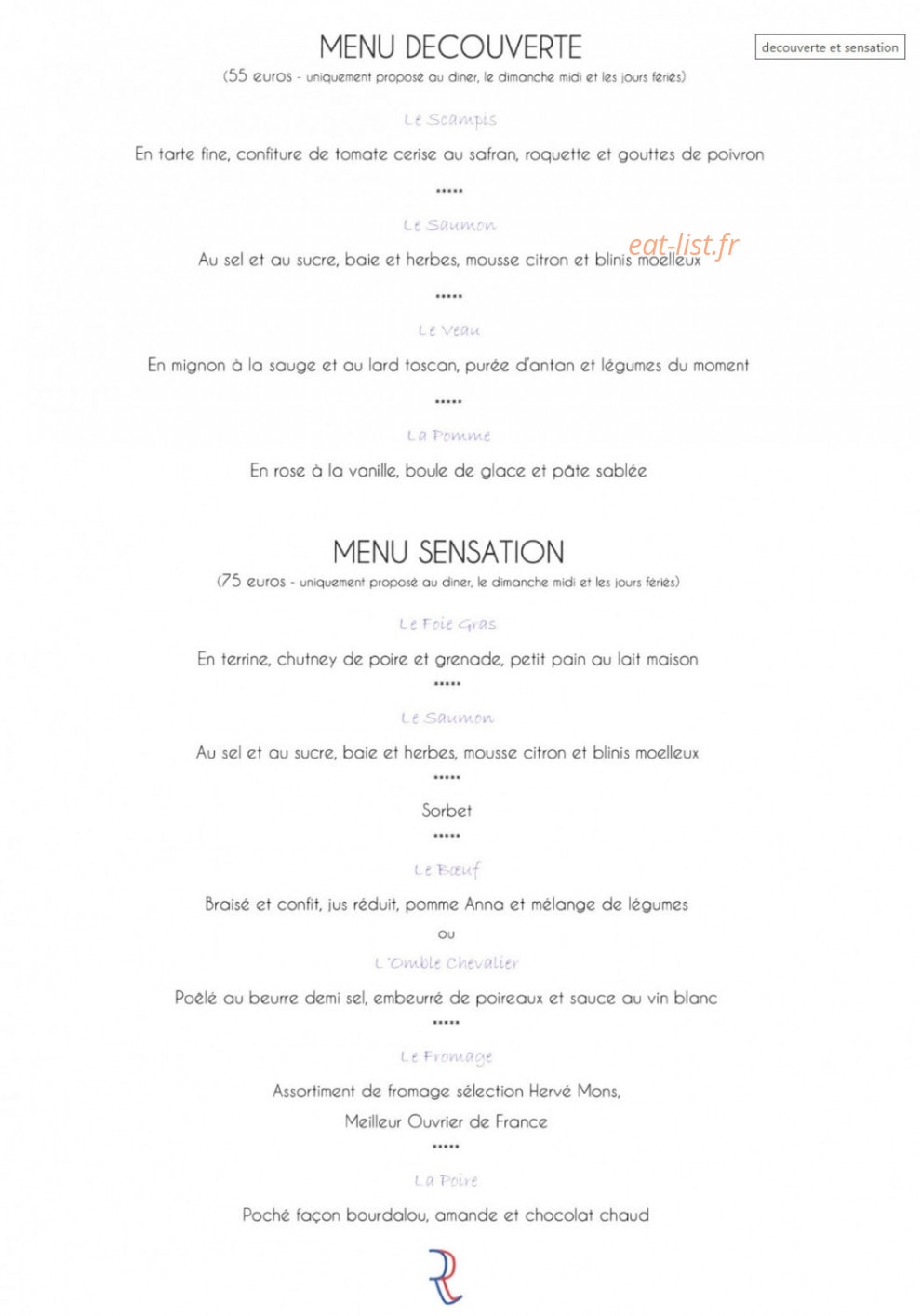La Terrasse — carte page 7