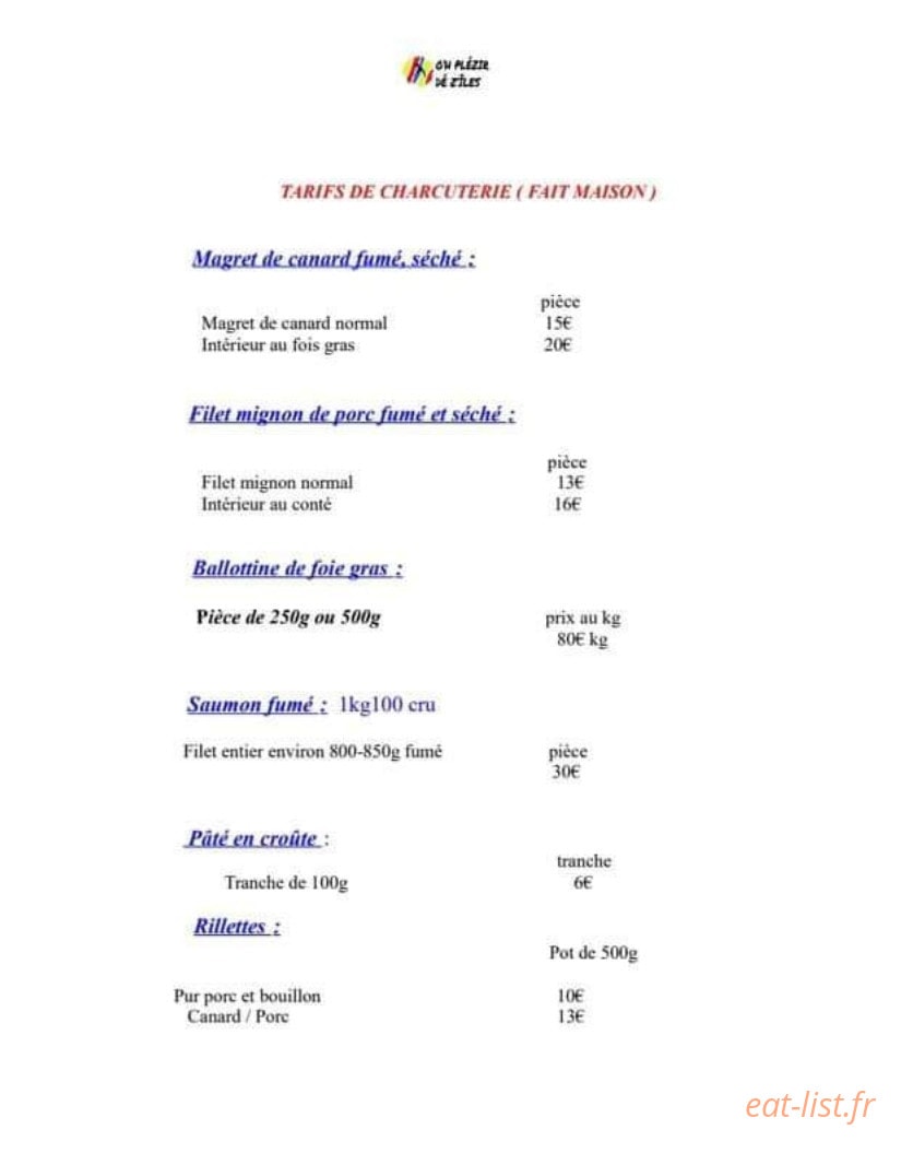 O'h Plézir Dé Z'îles — carte page 1