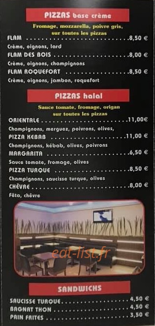 Kebab De Peltre — carte page 3