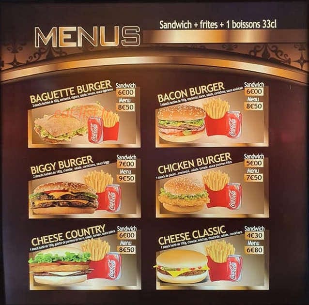 Chez Chenol — carte page 4