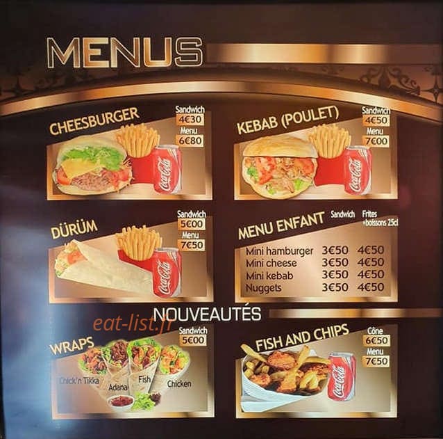 Chez Chenol — carte page 5