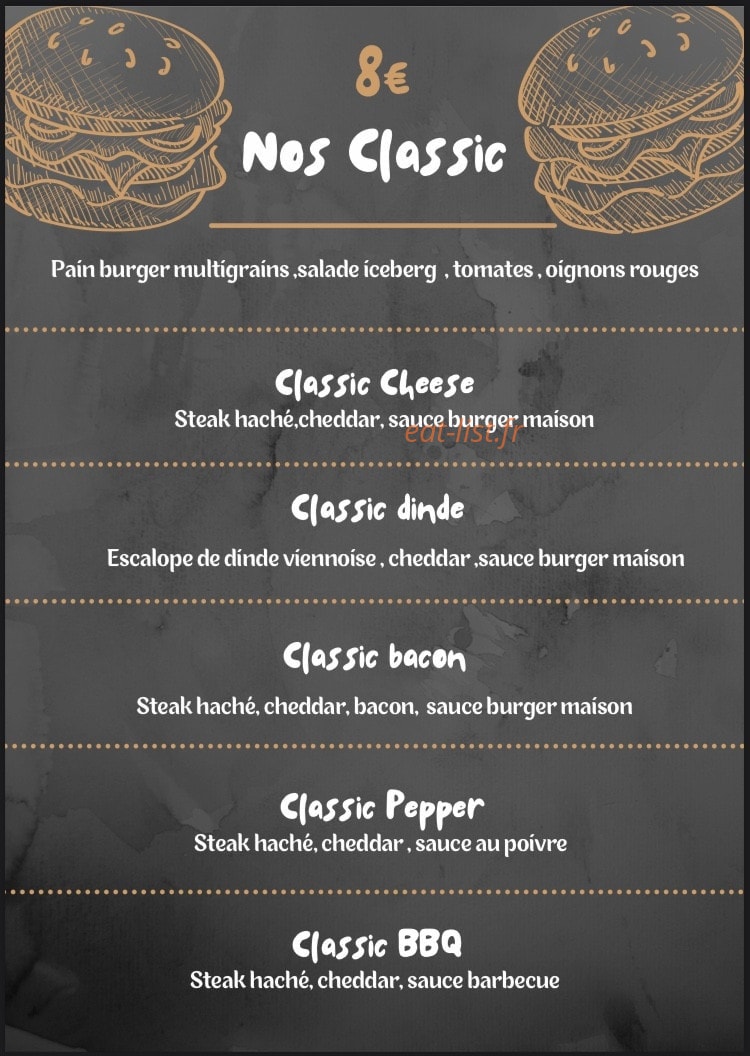 L'instant gourmand — carte page 6