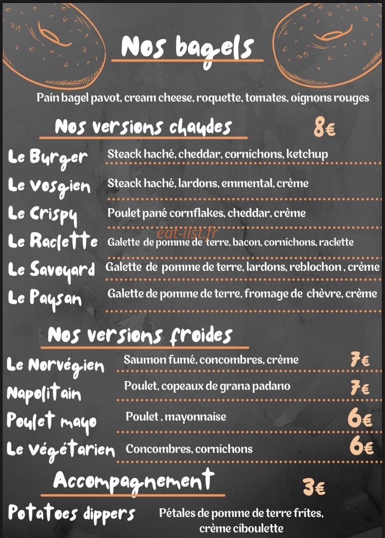 L'instant gourmand — carte page 5