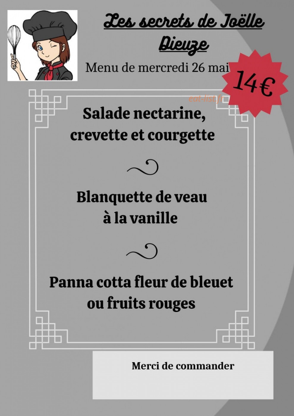 Les Secrets de Joëlle — carte page 2