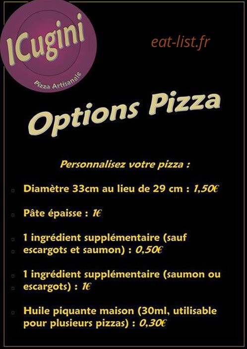 I Cugini — carte page 1