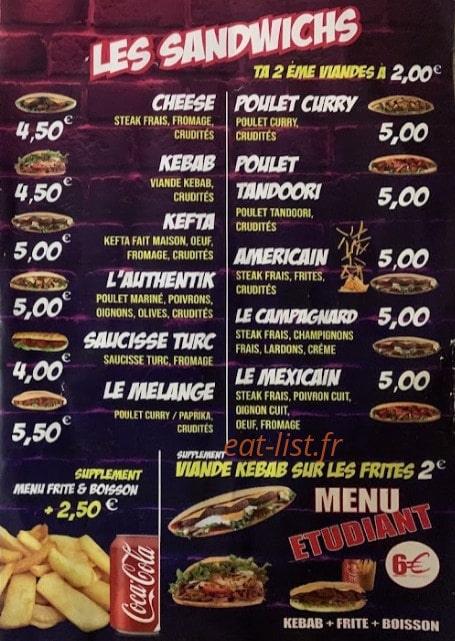 L'authentik — carte page 2