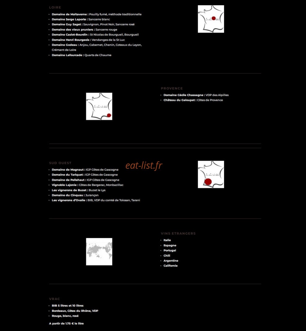Le Chai du 66 — carte page 5