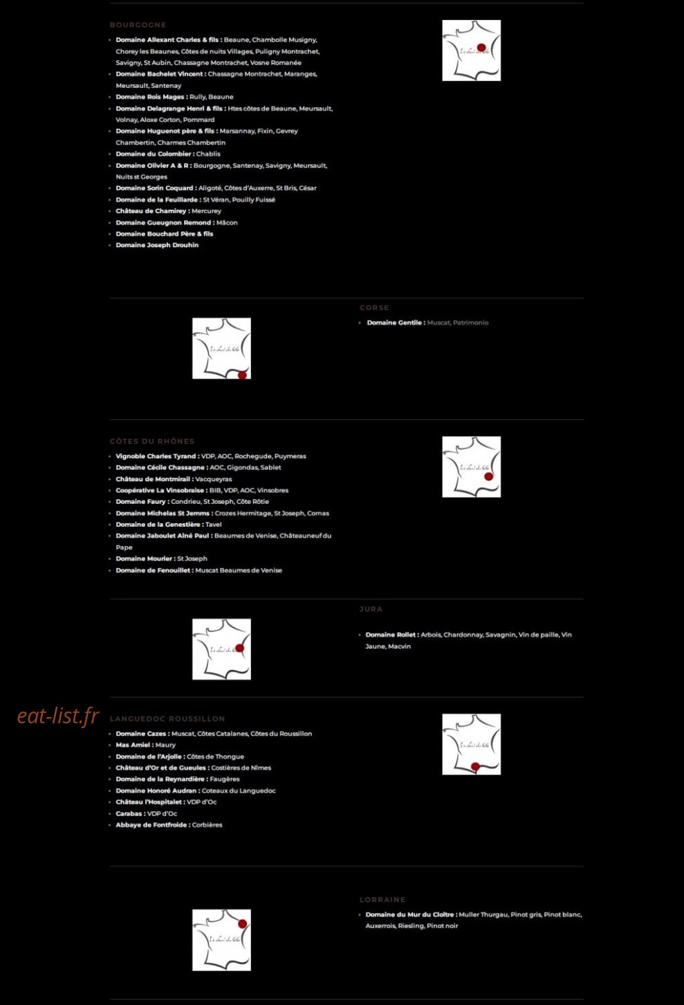 Le Chai du 66 — carte page 4