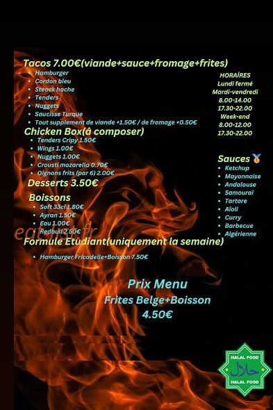 Chez Di&Mi — carte page 1