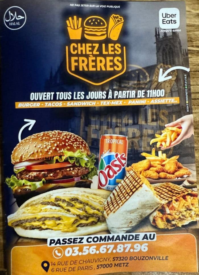 Carte et menu