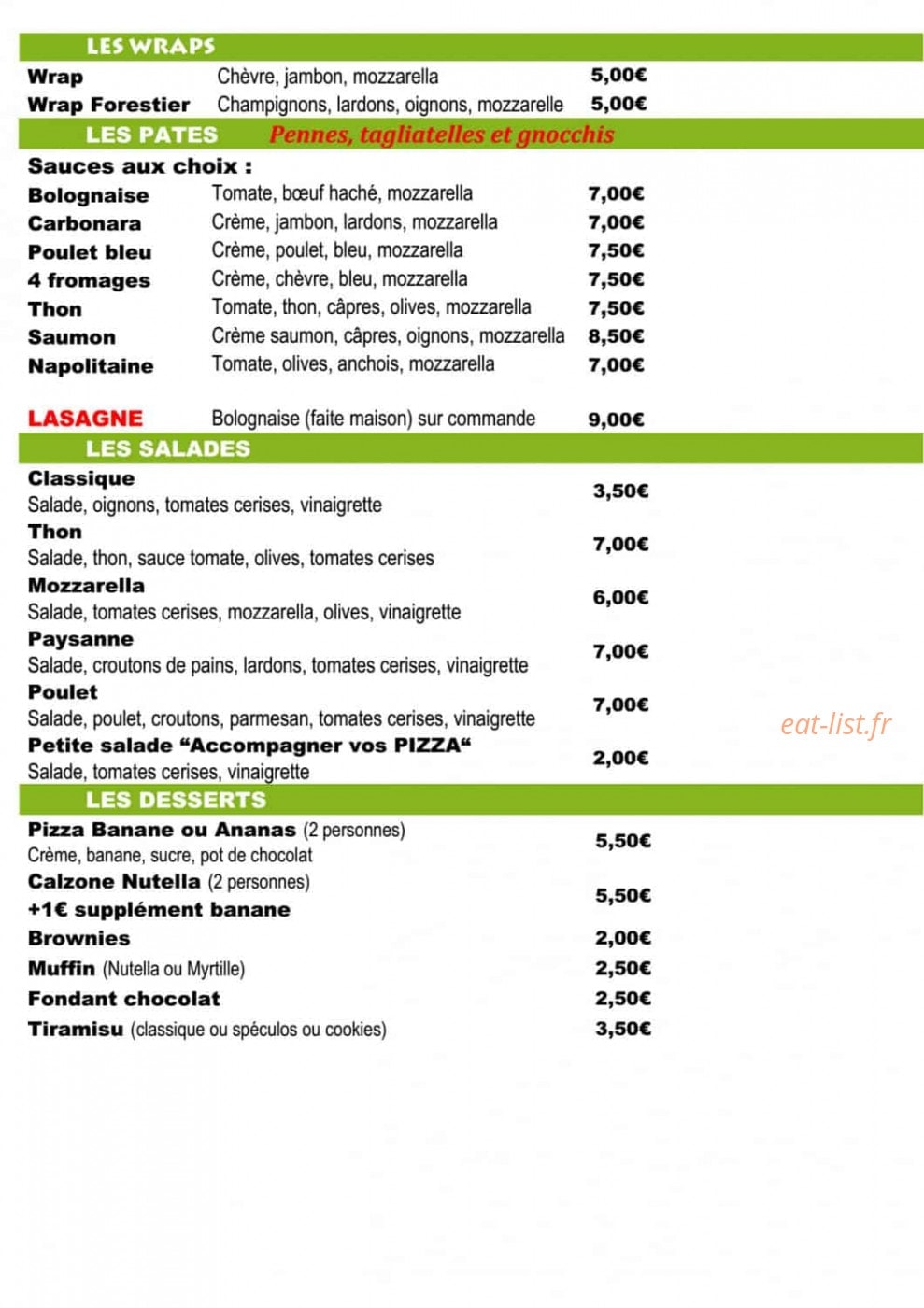 Mama Mia — carte page 3