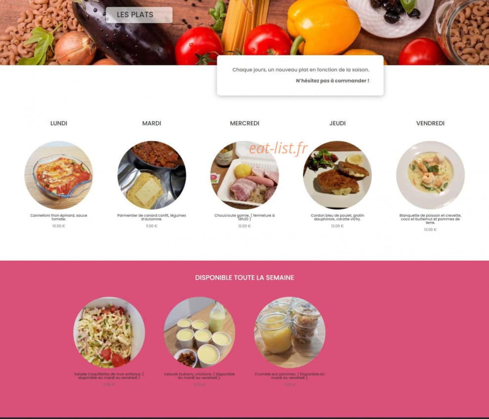 Pik Assiette — carte page 1