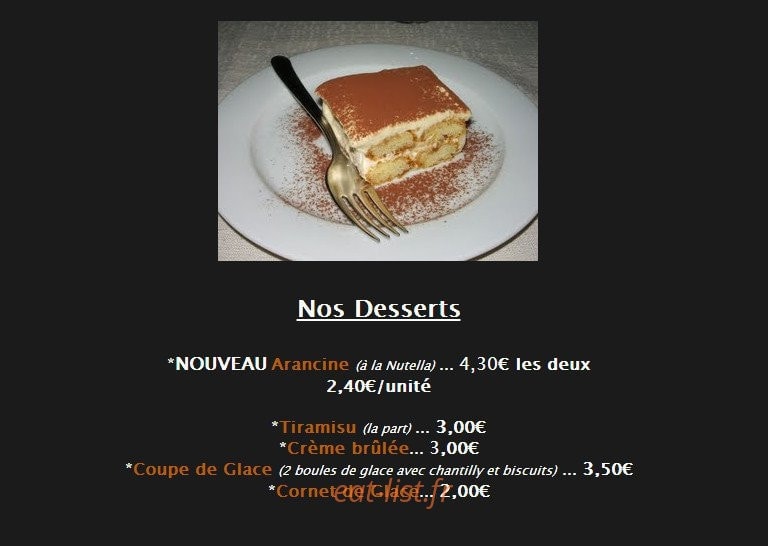 Pizzeria Da Lillo — carte page 6