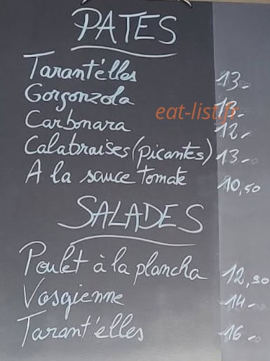 Tarant'elles — carte page 2
