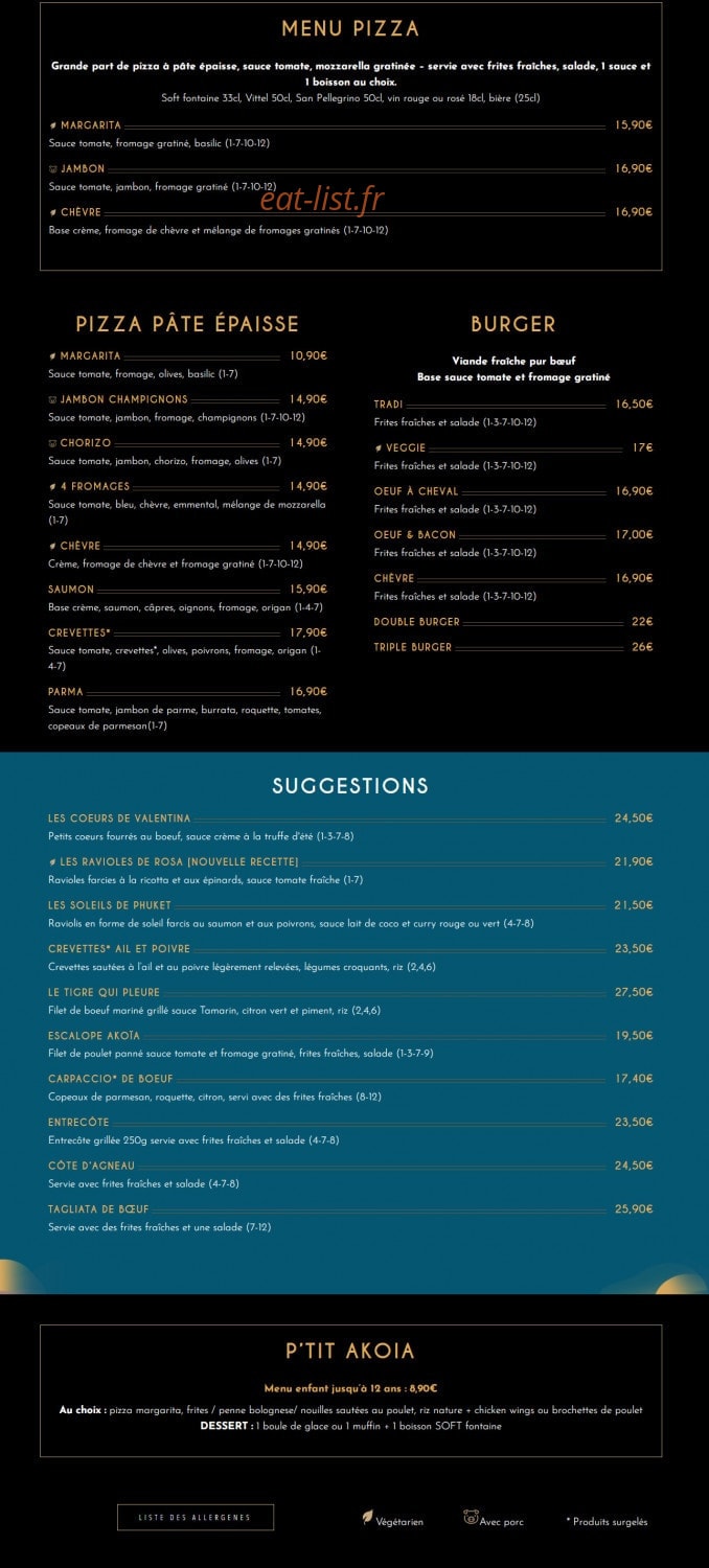 Akoia — carte page 2