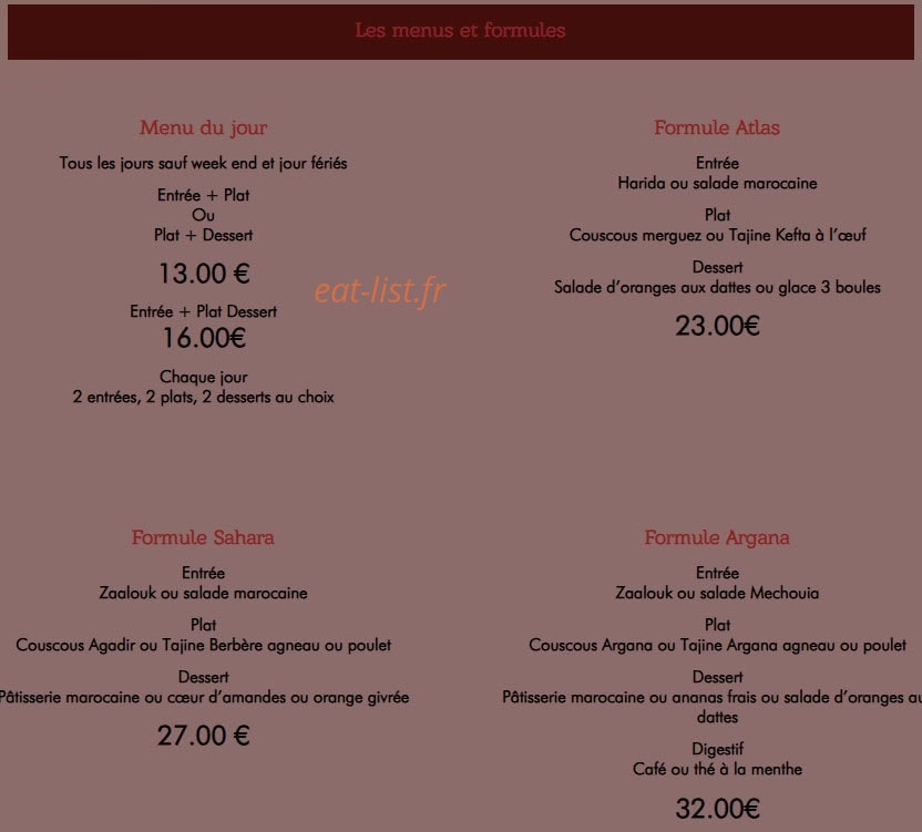 Argana — carte page 10