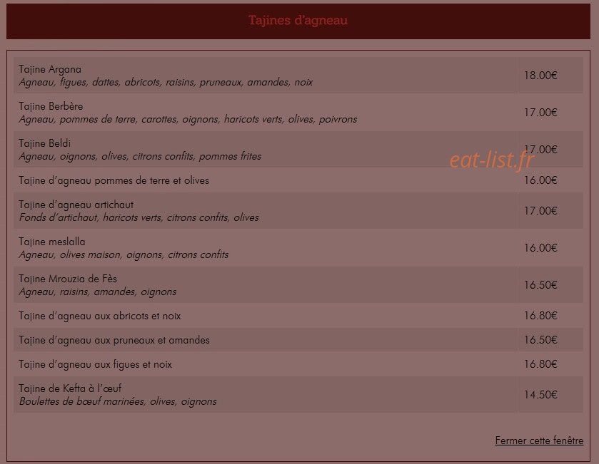 Argana — carte page 4