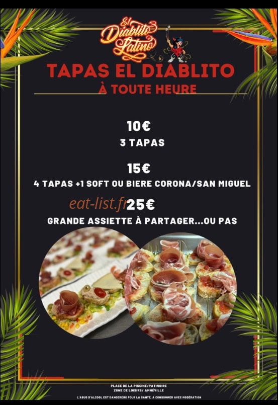 El Diablito Latino — carte page 2