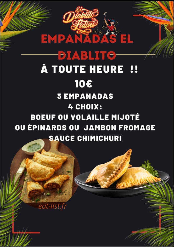 El Diablito Latino — carte page 3