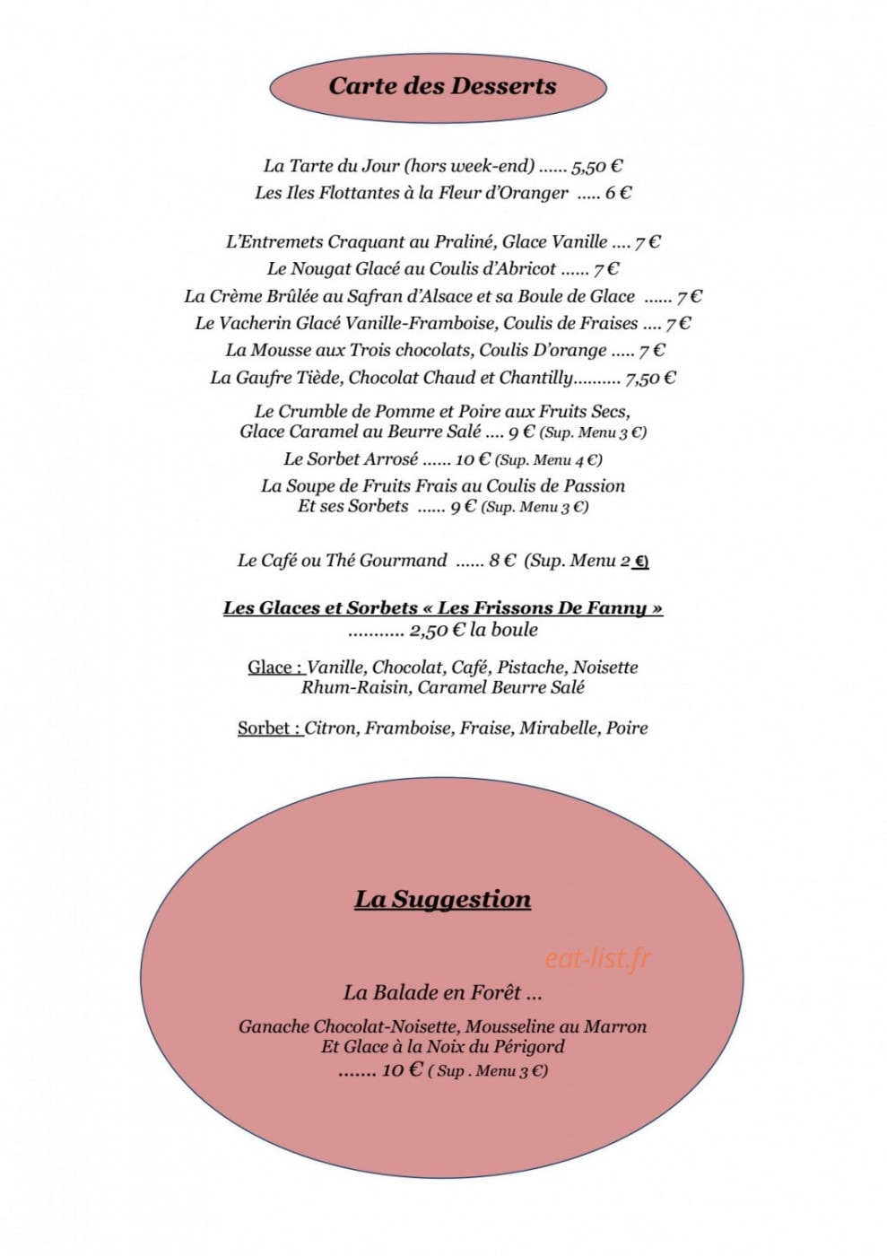 La Forêt — carte page 2