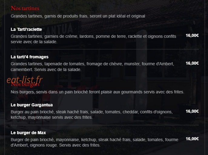 Le Gargantua — carte page 3