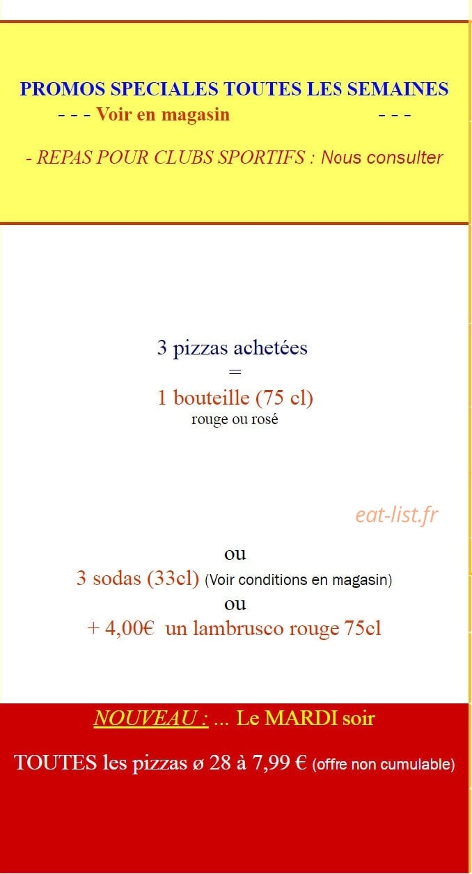 Pizz A Dom — carte page 6