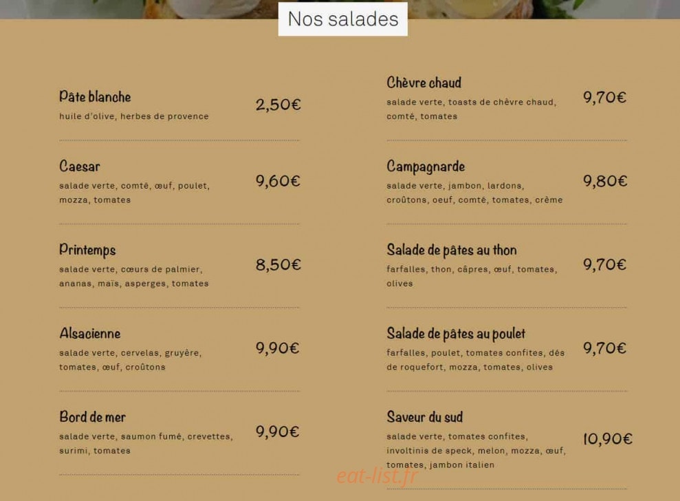 La Primacasa — carte page 6