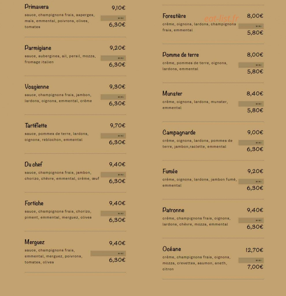 La Primacasa — carte page 3
