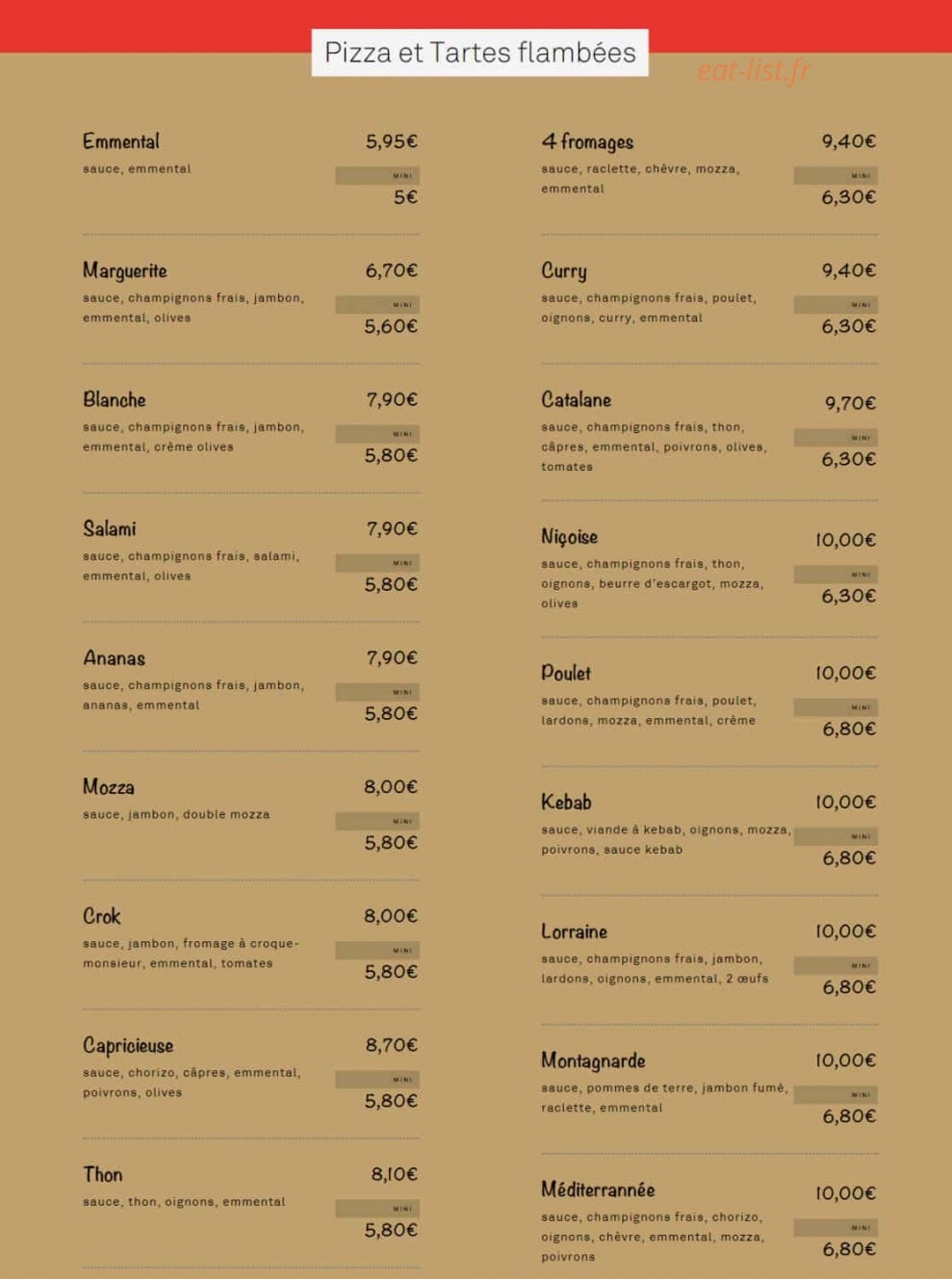 La Primacasa — carte page 1