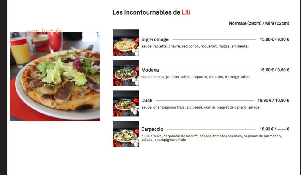 La Primacasa — carte page 3