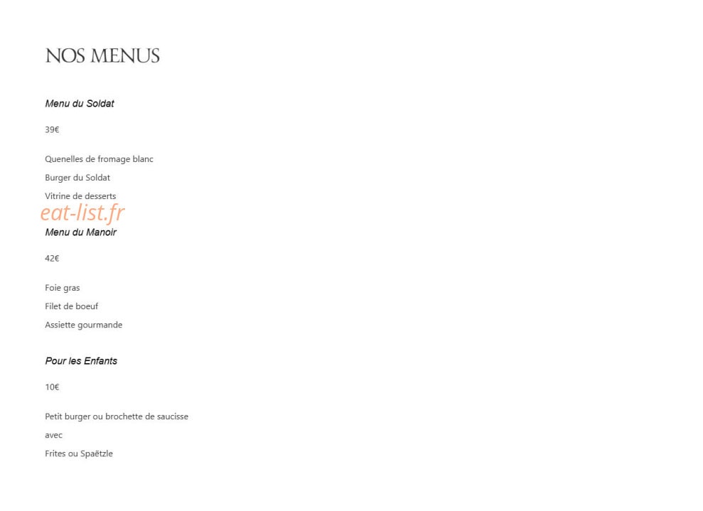 Le Manoir du soldat — carte page 3