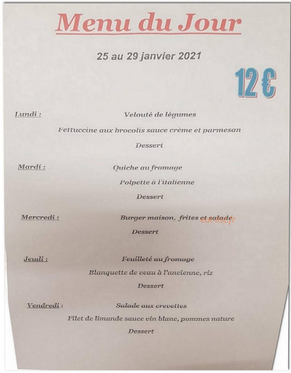 Casa Vostra — carte page 1