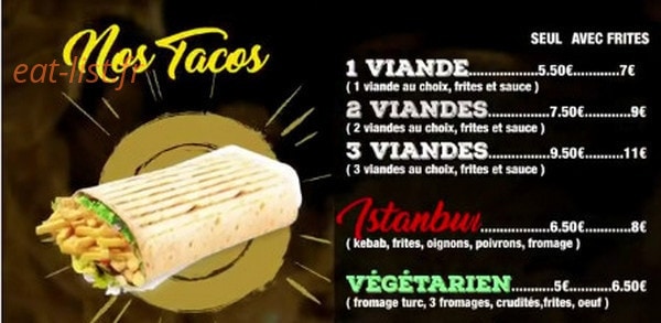 Snack Istanbul — carte page 3