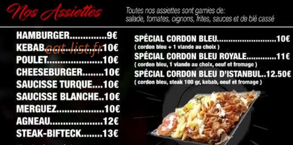 Snack Istanbul — carte page 4