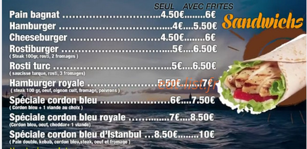 Snack Istanbul — carte page 5