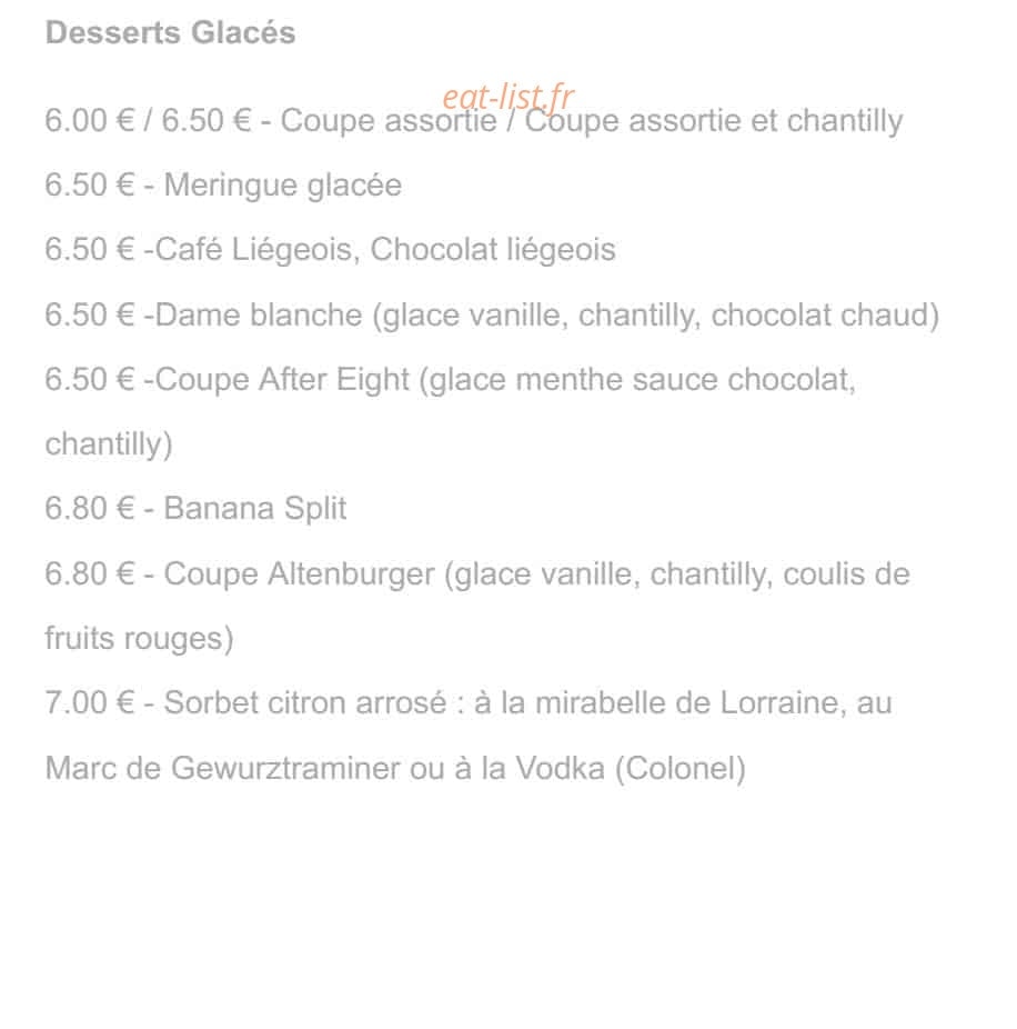 Restaurant Altenburger — carte page 9