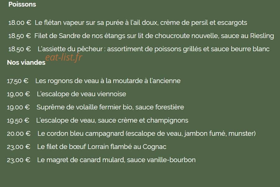Restaurant Altenburger — carte page 7
