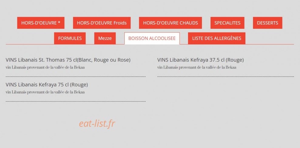 Le Libanis — carte page 8