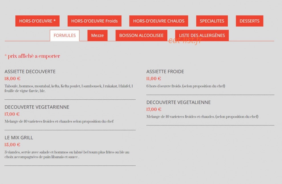 Le Libanis — carte page 6
