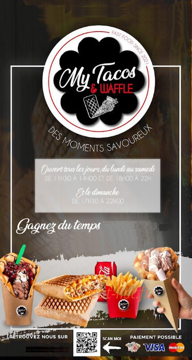 MyTacos&waffle — carte page 1